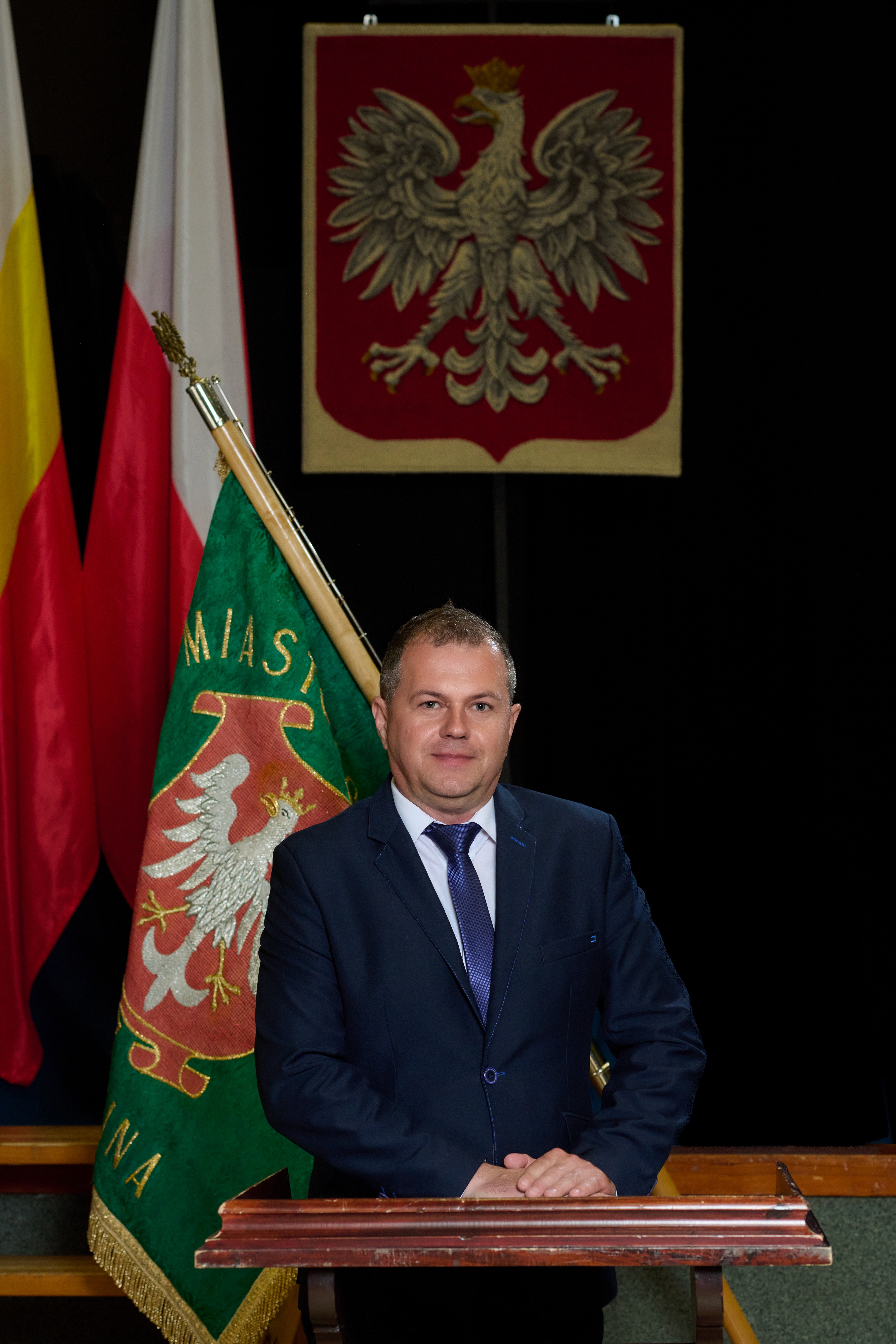 Zdjęcie przedstawiające radnego Adama Monikowskiego