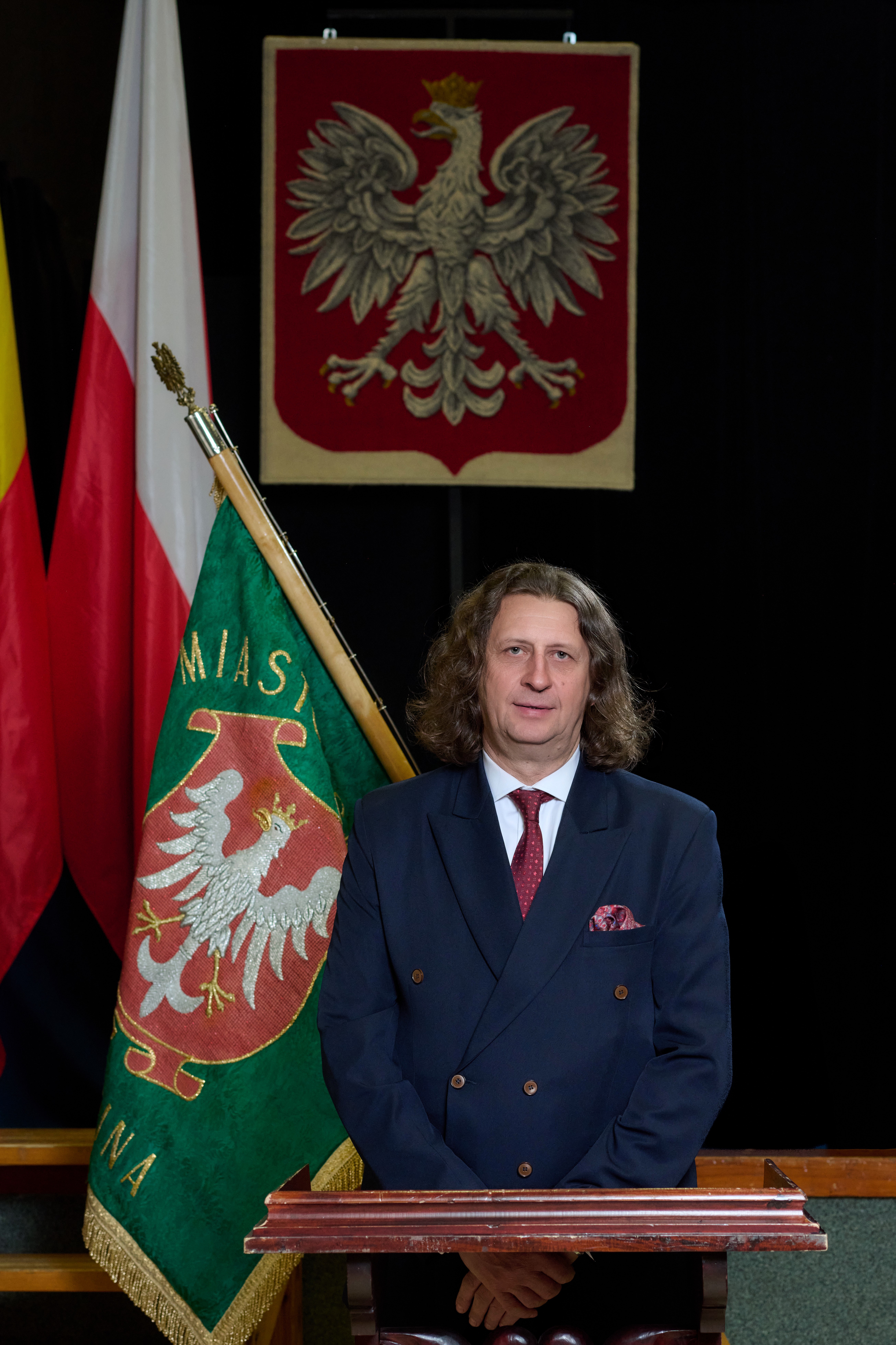 Zdjęcie przedstawiające radnego Arkadiusza Cebulskiego