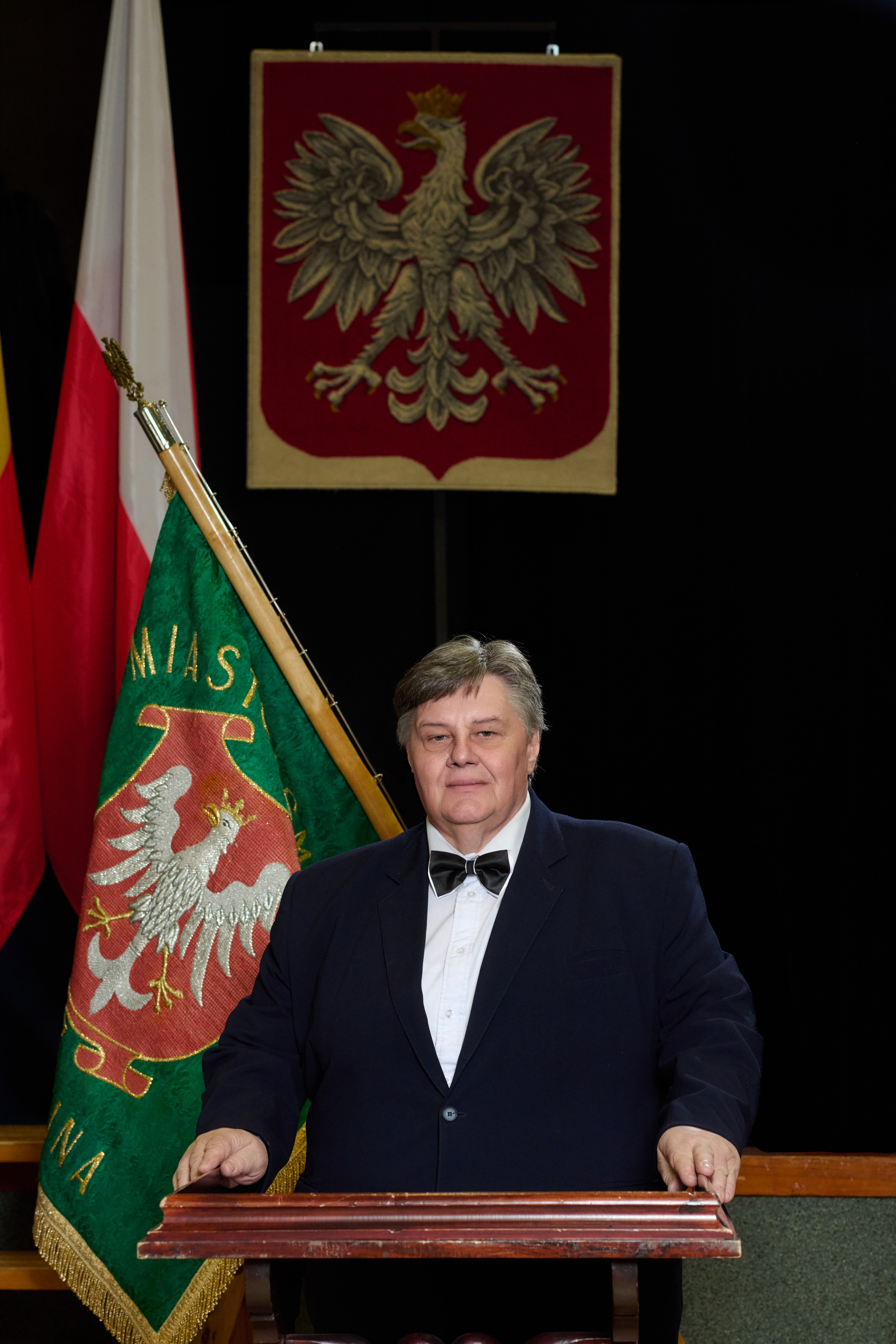 Zdjęcie przedstawiające radnego Jerzego Falbierskiego