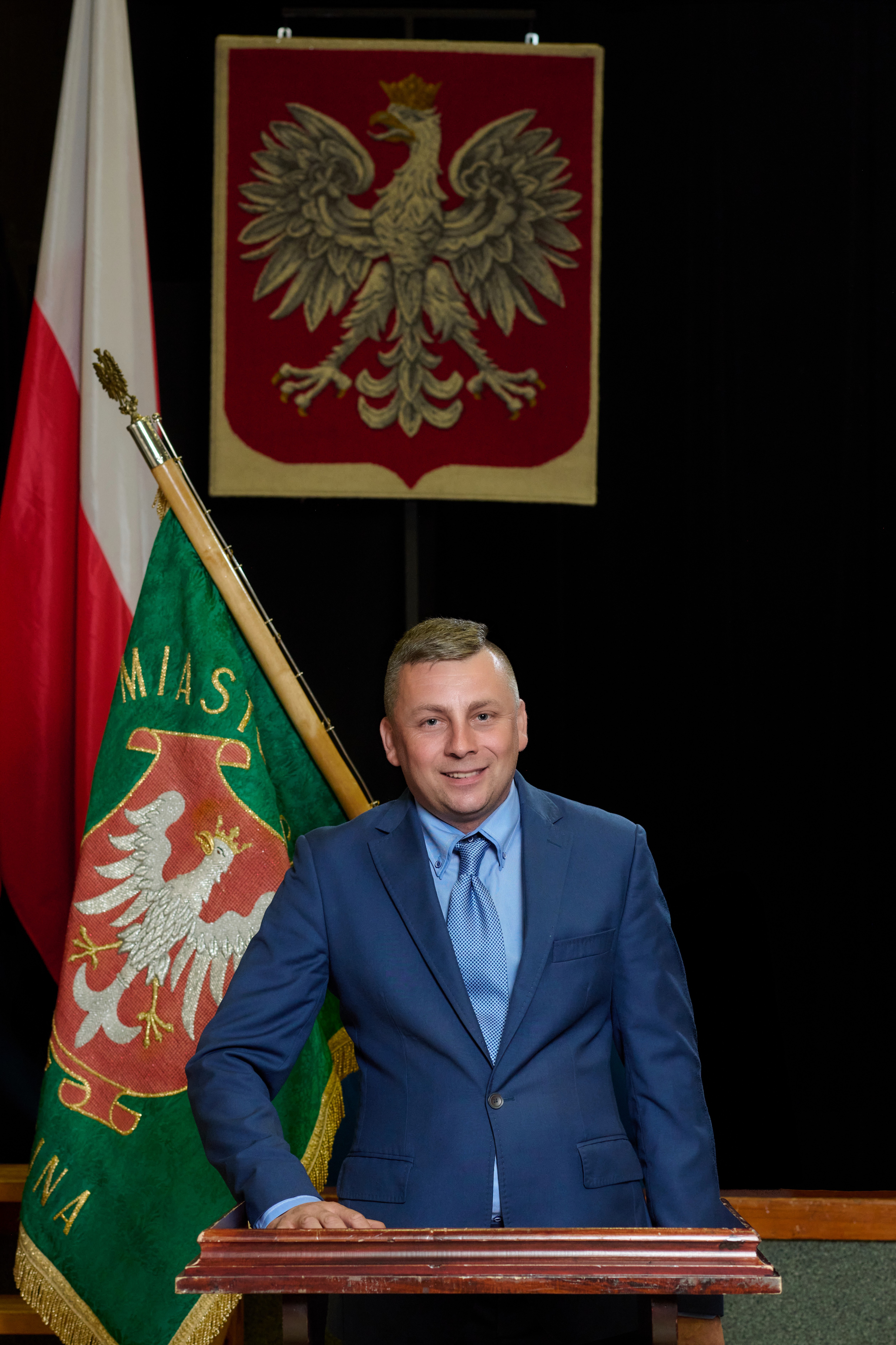 Zdjęcie przedstawiające radnego Marcina Zawartowskiego