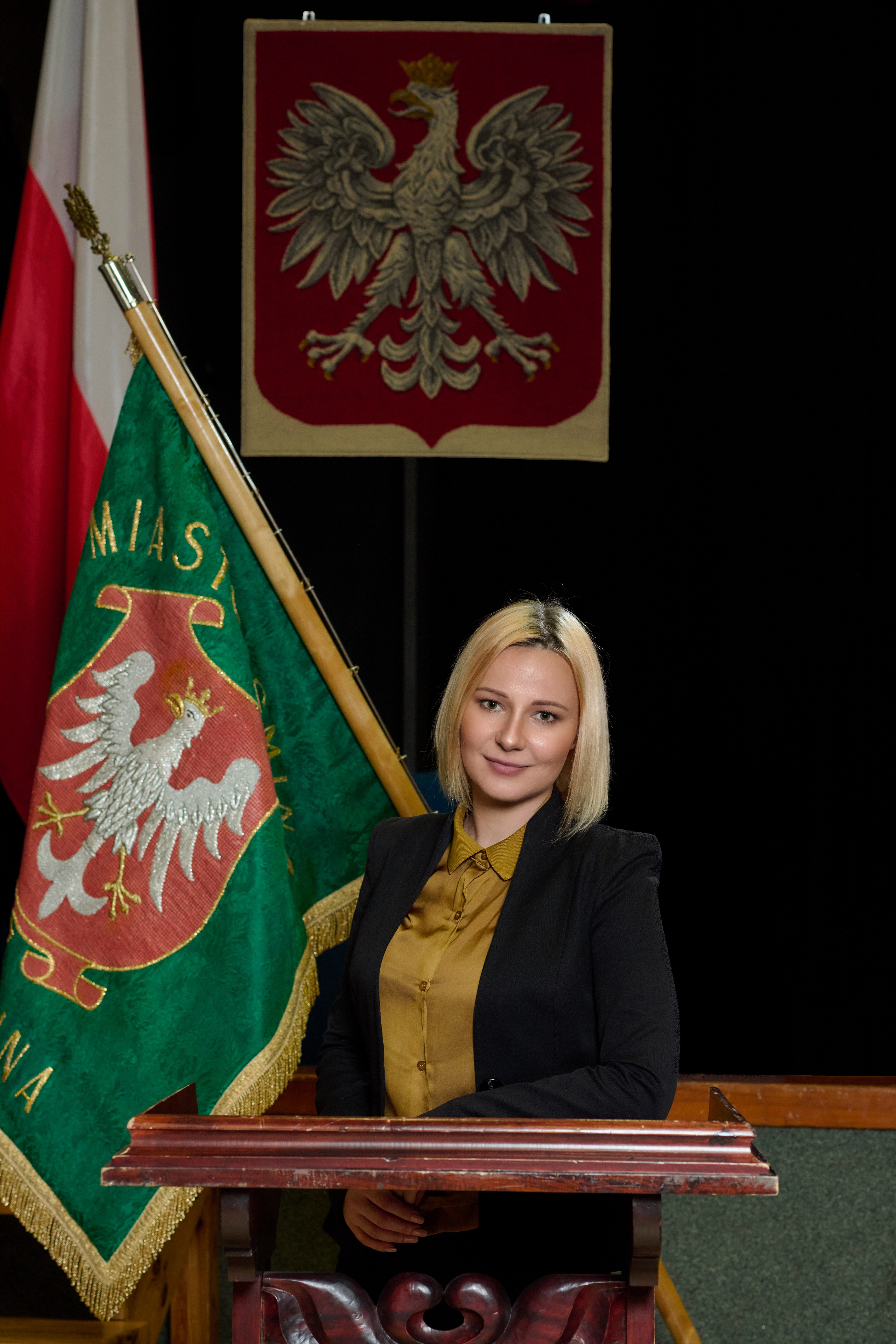 Zdjęcie przedstawiające radną Weronikę Hoffę