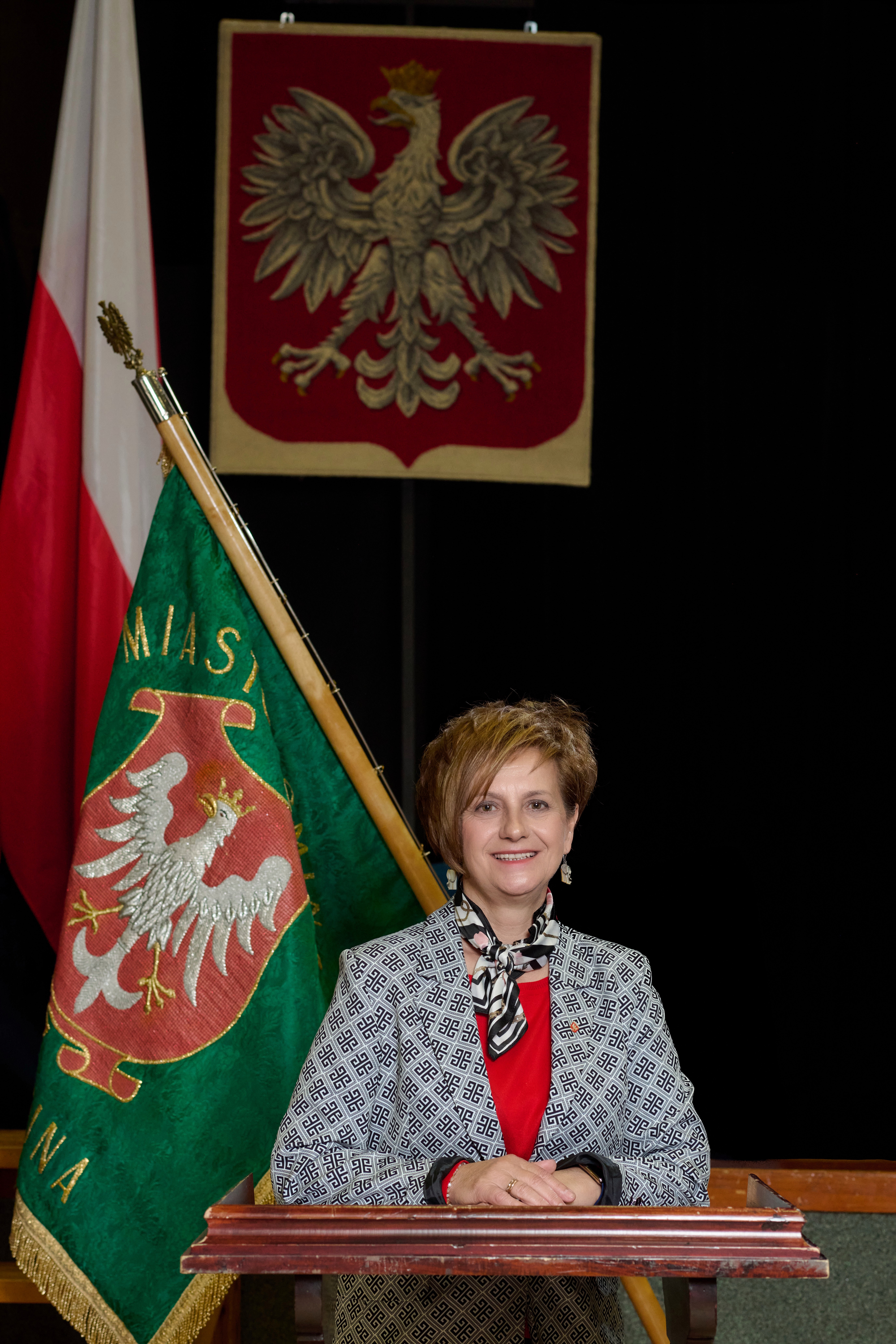 Zdjęcie przedstawiające radną Wiesławę Manię