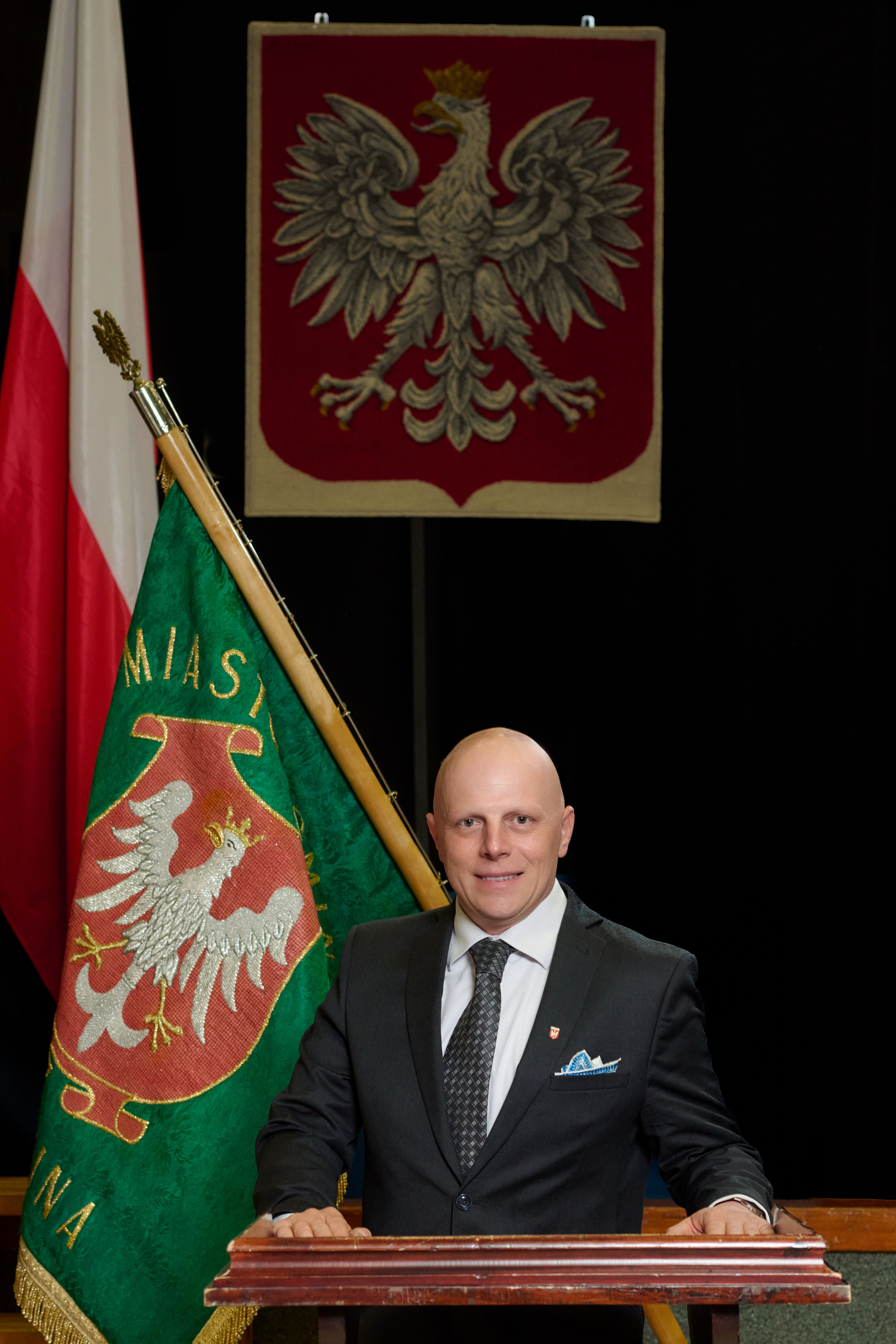Zdjęcie przedstawiające radnego Ziemowita Maląga